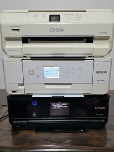 ☆EPSON　EP-709A EP-810AW EP-805A インクジェット複合機　プリンター　ジャンク品　3台まとめて　１円スタート！　エプソン