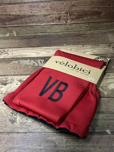 HM312 VELOBICI ヴェロビチ Zip Thermal Legwarmers レッグウォーマー Velvet Red 赤 L