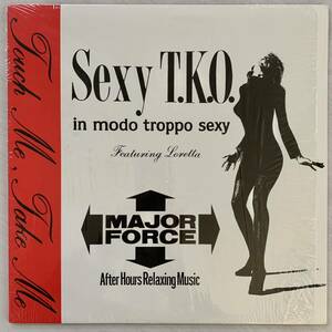 Sexy T.K.O. / Touch Me Take me // 12” MAJOR FORCE KAN TAKAGI TOSH & K-U-D-O mellow groove lovers rock ラヴァーズ ロック