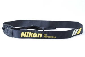 ☆新品同様・非売品☆Nikon ニコン COOLPIX P5000 プレミアム ストラップ for professional プロフェッショナル レア 細め camera strap☆