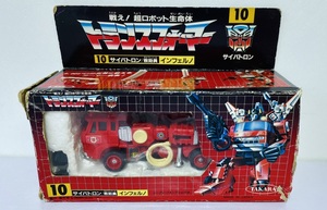 トランスフォーマー TAKARA C-10 タカラ サイバトロン インフェルノ 1982 Takara Japan G1 Transformers C-10 Cybertron Inferno w/Box