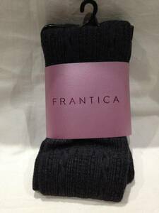 新品　百貨店商品　FRANTICA　チェーンケーブル　タイツグレー