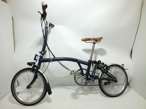 n4299 BROMPTON ブロンプトン M6L レザーサドル 折りたたみ自転車【カスタム品】 [112-240614]