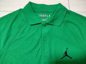 ★新品　ナイキ　NIKE　ポロシャツ　★JORDAN GOLF　ジョーダンゴルフ　★ジョーダンブランド　★DRI-FIT ADV使用　★きれいなグリーン