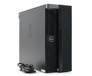 DELL Precision 7820 Tower Xeon Bronze 3104 1.7GHz 32GB 512GB(新品SSD)+1TB(HDD) Quadro P1000 DVD+-RW DVD-ROM Windows10 Pro for WS