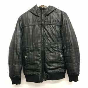 【BURBERRY BLACK LABEL】バーバリーブラックレーベル★ダウンジャケット リバーシブル チェック サイズL BMP30-331-09 05