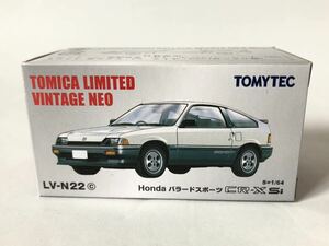 未展示 トミカ リミテッド ビンテージ ネオ TOMICA LIMITED VINTAGE NEO ホンダ HONDA バラードスポーツ CR-X Si LV-N22 c TOMYTEC