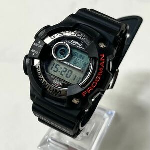 【希少】 実働 CASIO G-SHOCK FROGMAN DW-9900 カシオ フロッグマン gショック チタンニウム デジタル メンズ 腕時計 ウォッチ 稼動品