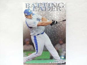 2006 カルビー ネット限定 BATTING LEADER BL-03 西武ライオンズ 42 カブレラ