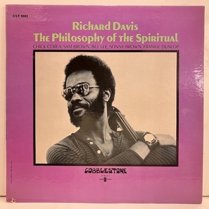 ■即決 FREE/SPIRITUAL Richard Davis / the Philosophy of the Spiritual Cst9003 sj19798 米オリジナル、Bellsound刻印 