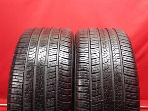 タイヤ2本 《 ピレリ 》 スコ-ピオン ZERO [ 265/40R22 106Y ]8.5分山★ レンジローバー ヴェラール ジャガー Fペイス n22