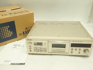 SONY ソニー TC-KA5ES 3ヘッドカセットデッキ 元箱/説明書付き ¶ 6EB5C-2