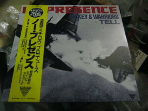 NICKEY & WARRIORS ニッキー&ウォリアーズ ; TELL / NO PRESENCE 帯付Split 12” Pro.遠藤ミチロウ Idle-Gossip ZETT STAR CLUB STALIN 