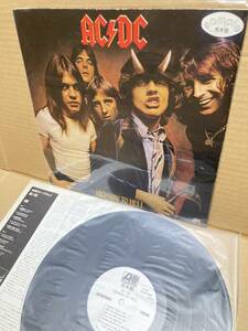 PROMO P-10719A！美盤LP！AC/DC / Highway To Hell 地獄のハイウェイ Warner 見本盤 プロモ ANGUS YOUNG HEAVY METAL SAMPLE 1979 JAPAN NM