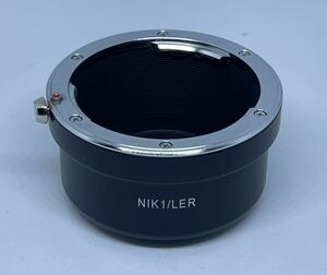 ★ ノボフレックス NOVOFLEX NIK 1／LER ライカR ニコン 1 ◆ 中古美品 ★