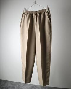 P365 vintage Wide Silhouette Easy Slacks Beige ワイド ストレート イージーパンツ スラックス ベージュ XL相当 90s 00s