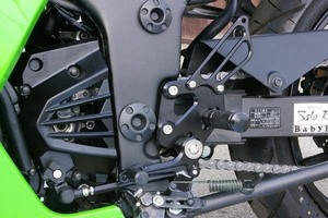 Ninja250R 08～12　バックステップキット　3色あります！　ベビーフェイス