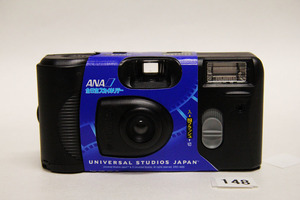 ｗ１４８　写ルンです　(ＡＮＡ・全日空スカイホリデ-)　電池フィルム抜き済品　定形外郵便発送可