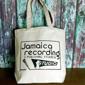 送込【STUDIO1】 Reggae★Jamaica Recording★エコバッグ/12リットル/10オンス★ナチュラル帆布