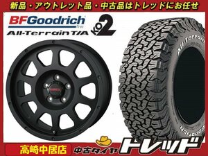 高崎中居店 新品タイヤ ホイール 4本セット ワイルドポーター CROSS TEN 17インチ × BF Goodrich オールテレーン KO2 245/65R17