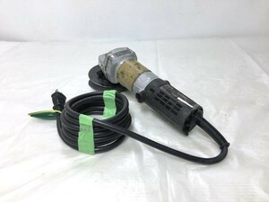 N2-059◆HITACHI 日立工機 100mm 電気ディスクグラインダー ① 電動工具 G10SH5 (通電のみ/DIY) 現状品