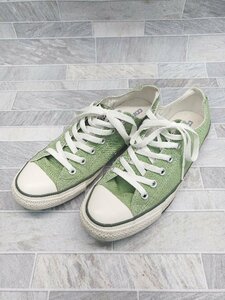 ◇ CONVERSE コンバース ローカット 1SD012 スニーカー シューズ サイズ26.5cm グリーン系 メンズ P