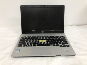 ジャンク■13.3型 LIFEBOOK S938/B 第8世代[i5-8350U/12G/SSD:512GB/カメラ/SD/Win10]★液晶・キー不良★送料無料