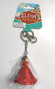 Disney (ディズニー) プリンセス Elena of Avalor (アバローのプリンセス エレナ) PVC Figural Keyring フィギュアタイプ キーホルダー