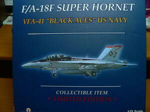 witty wings　008-013　1/72　F/A-18F　スーパーホーネット　VFA-41　ブラックエイセス　US NAVY