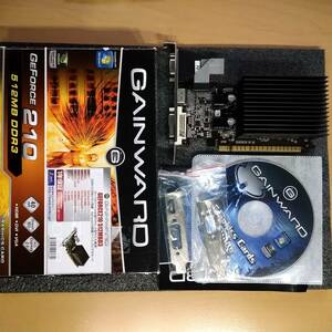 【新古品】GAINWARD GEFORCE210 512MB DDR3 PCIE2.0