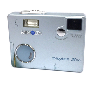 MINOLTA DiMAGE X20 4.8-14.4mm 1:2.8-3.7 コンパクトデジタルカメラ