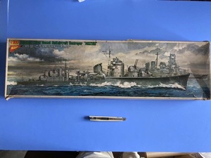 大型キット　日本海軍　乙型防空駆逐艦　秋月　1/200 日模　ニチモ