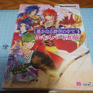 遥かなる時空の中で3　エキスパートガイド　　攻略本