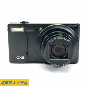 RICOH CX5 リコー コンパクトデジタルカメラ 撮影OK ※バッテリーなし 動作/状態説明あり●現状品【福岡】