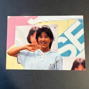 当時物(40年以上前)＆1枚物 / 西村知美 生写真 ① (素人写真)