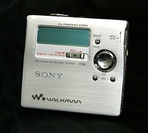 【中古】SONY ソニー MZ-R909 シルバー MDレコーダー MDLP対応 （MD録音再生兼用機/ポータブルMDプレーヤー/ポータブルミニディ