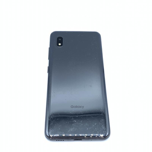 【中古】【docomo】○Galaxy A20 (SC-02M)(Black)/SIMロック解除済 【訳アリ品/キズ多数有り】[240022187111]