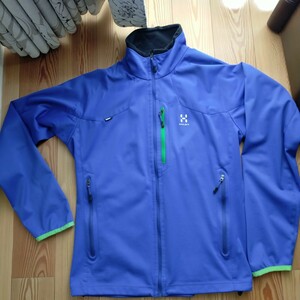 ホグロフス　ゴアウインドストッパージャケット　M（アジアＬ）HAGLOFS GORE WINDSTOPPER ソフトシェルジャケット