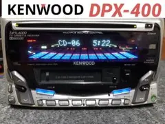 【ジャンク】ケンウッド　DPX-400 CD/カセットチューナー