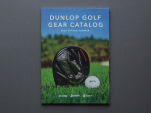 【カタログのみ】DUNLOP 2023 SPRING/SUMMER GOLF GEAR CATALOG 検 XXIO SRIXON Cleveland ゼクシオ スリクソン クリーブランド DDH