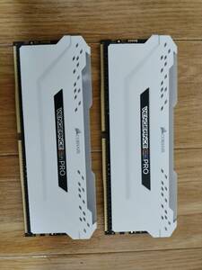 CORSAIR CMW16GX4M2C3200C16W DDR4 PC4-25600 8GB 2枚組