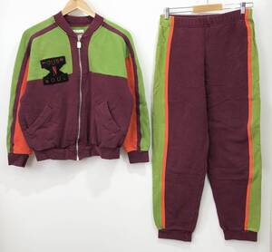 ITALY製 SPORT COLORS OF BENETTON HOUSE N SOUL スウェット 上下セットアップ ジャケット パンツ ヴィンテージ 892350 ベネトン M■0108N