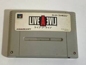 スーパーファミコンソフト ライブ・ア・ライブ RPG LIVE A LIVE SHVC-5V 現状品