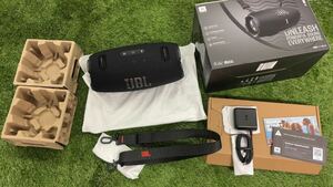 美品 JBL XTREME4 Bluetoothスピーカー IP67防塵防水 ブラック 大音量 JBLXTREME4BLKJN ブルートゥース