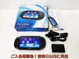 【1円】PSVITA 本体 セット ブラック SONY Playstation Vita PCH-1000 初期化/動作確認済 E03-083rm/F3