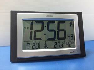 ◎CITIZEN シチゼン 8RZ096-0 デジタル電波時計 
