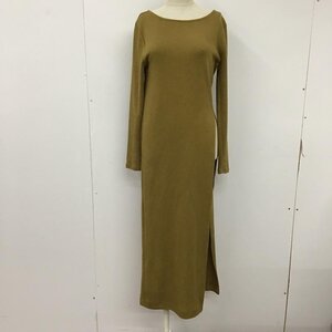 SLY 1 スライ ワンピース ロングスカート 0309AT83-0230 サイドスリット One-Piece Long Skirt カーキ / カーキ / 10093749