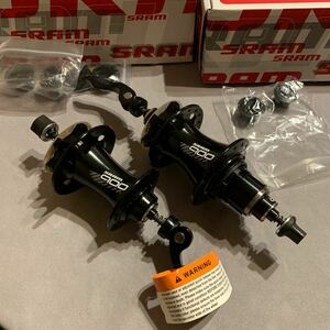 即納・ほぼ未使用品 SRAM 900 ハブ 前後セット F100 QR/20TA/15TA R135/142 QR/12TA