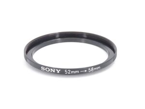 【送料140円】2930 SONY 52mm58mm ステップアップリング 【アットカメラ】