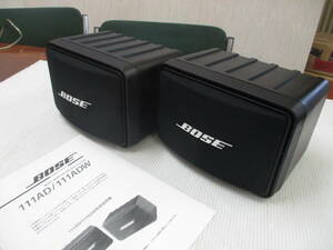 ■外観フルリペア済み！動作もＯＫ！！ＢＯＳＥ（ボーズ）1１1ADスピーカーセット！！